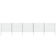 Set Recinzione da Giardino ad Arco 77,5x64 cm Verde 146102