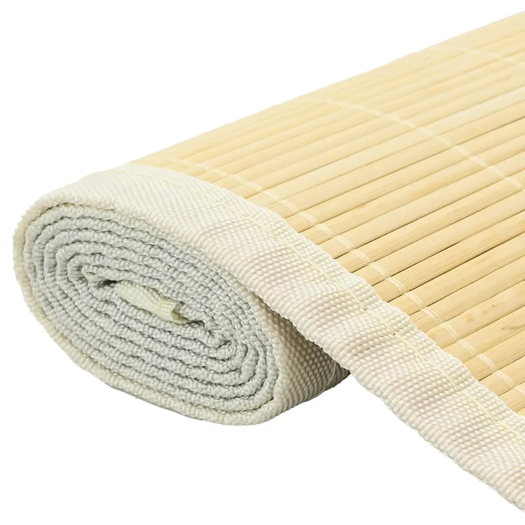Tappeto in Bambù 160x230 cm Naturale 245821