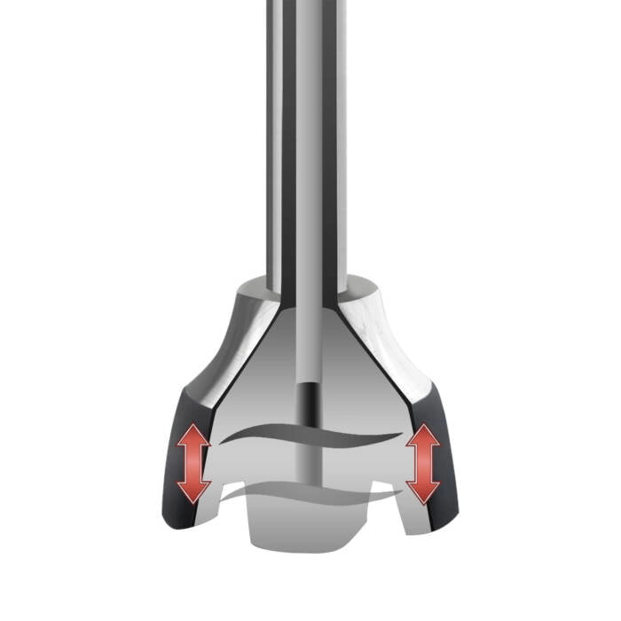 Frullatore a immersione elettrico 1600W, velocità variabile sistema Stepless, vaso graduato 600ml BPA free - SOGO