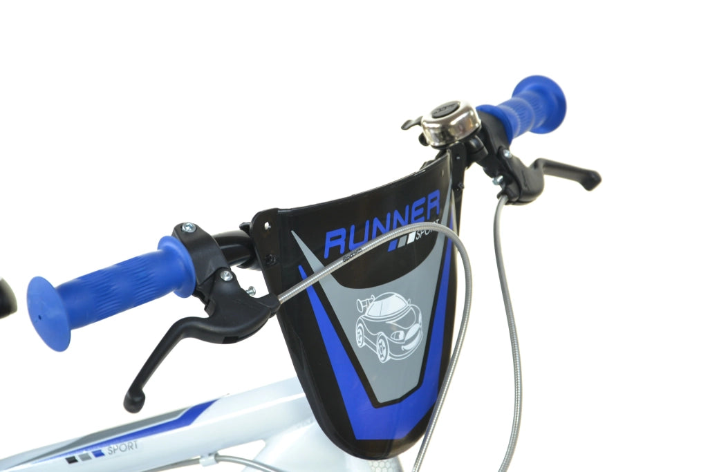 SCH RUNNER 16", bicicletta per bambini, adatta a bambini tra i 5 e i 7 anni, per altezza tra 105 e 135 cm, con campanell