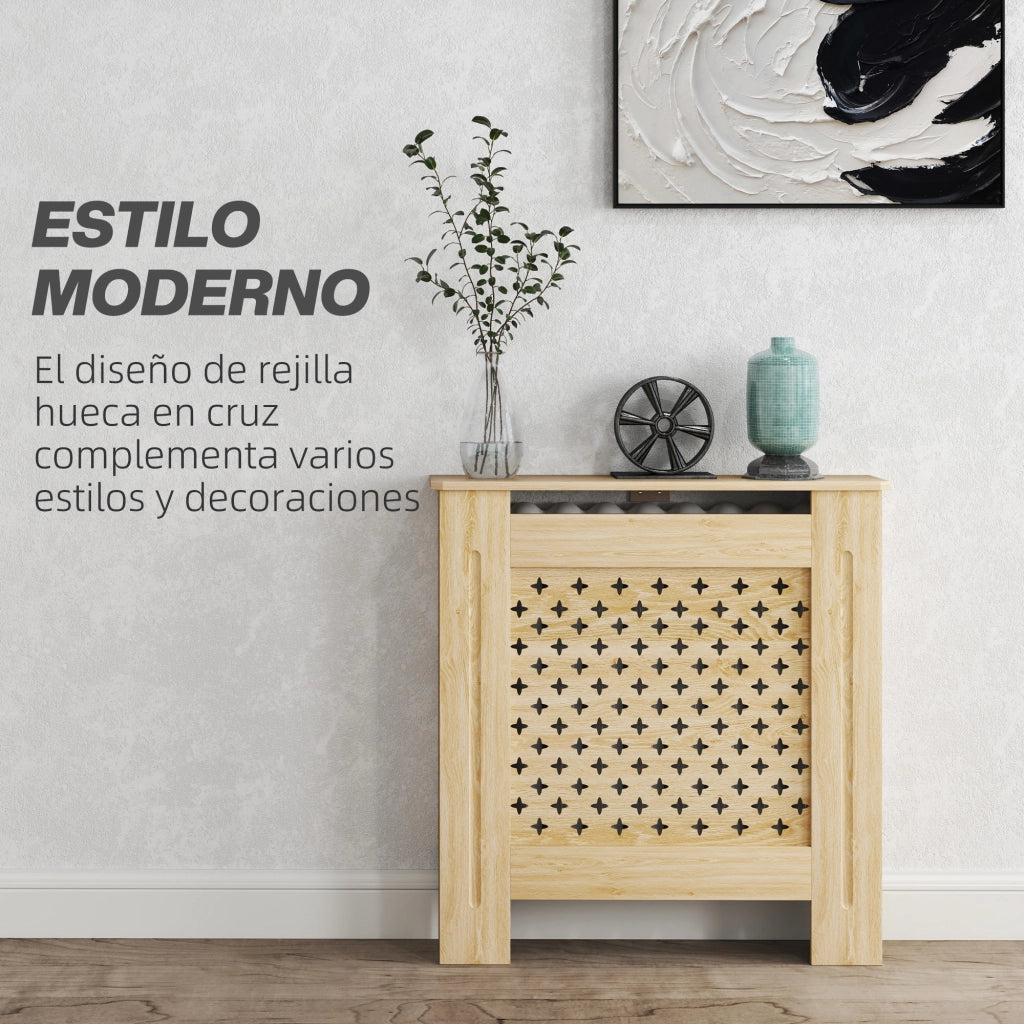 Tavolino da salotto ¨C zephmum ¨C 78x19x82 cm rovere