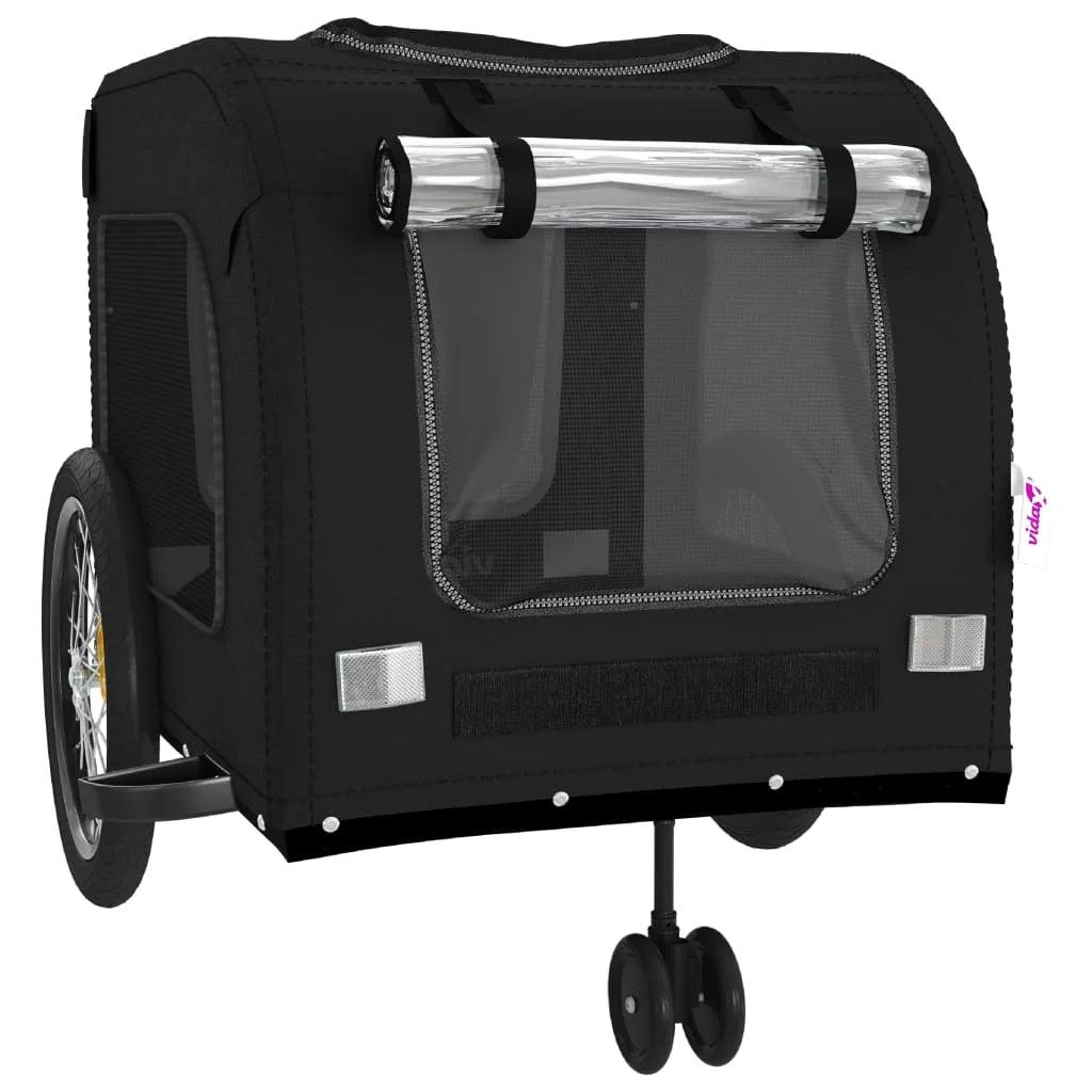 Rimorchio/carrello per animali domestici nero 02_0044232