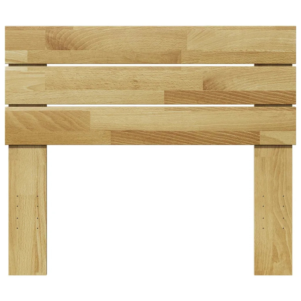 Testiera 100 cm in Legno Massello di Rovere 851976