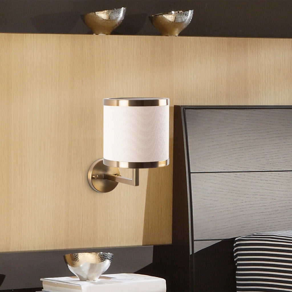 Ferriere, Lampada da Parete Attacco e 27 max 40 w, Beige