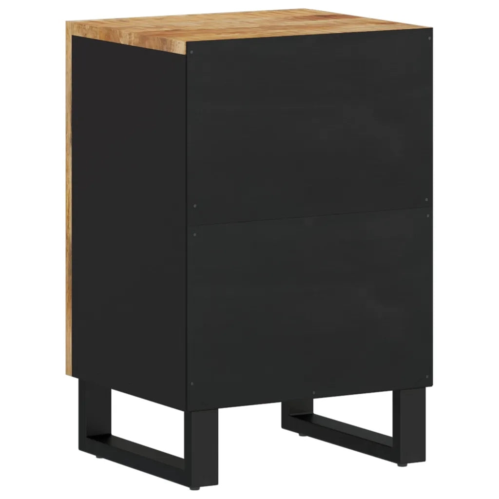 Mobile da Bagno | Armadio da bagno 38x33x58 cm in Legno Massello di Mango