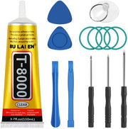 Kit di riparazione per schermi di smartphone con colla e attrezzi