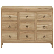 Cassettiera 80x30x55 cm in Legno Massello di Teak 340739