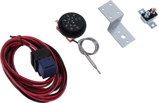Set di termostati regolabili per radiatori per veicoli 12V, 21 pezzi, set di termostati regolabili per radiatori, relè di controllo per veicoli, set di termostati regolabili per radiatori, termostati regolabili per radiatori per veicoli, veicoli e camion.