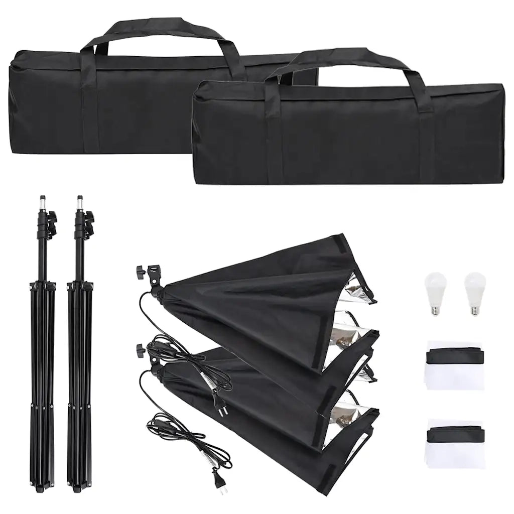 Kit per Studio Fotografico con Set di Luci e Fondale CFW4111630