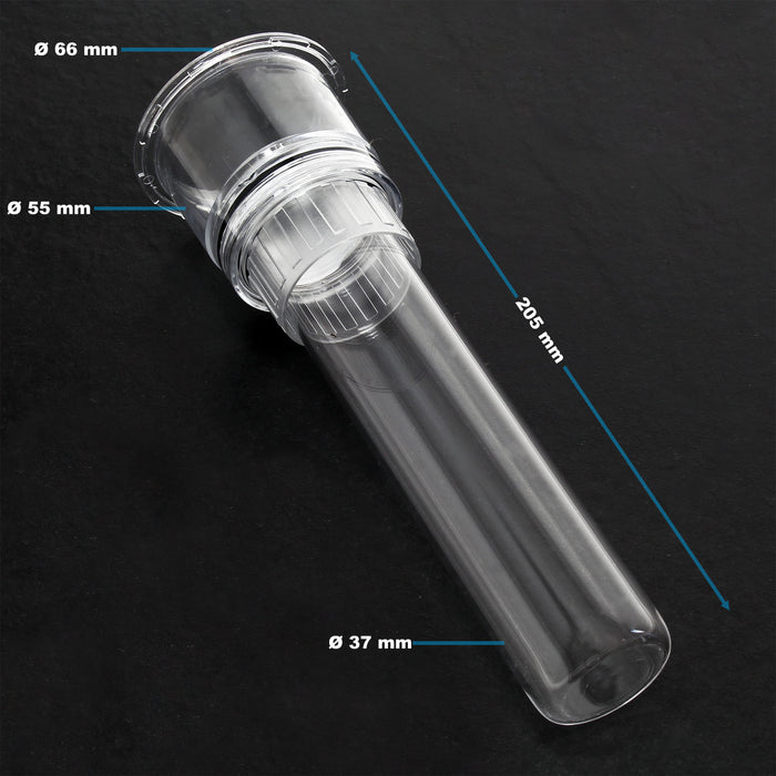 Pezzo di ricambio per pompa filtrante laghetto CUF 2500 5000 6000 Boccola in vetro di quarzo