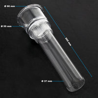 Pezzo di ricambio per pompa filtrante laghetto CUF 2500 5000 6000 Boccola in vetro di quarzo