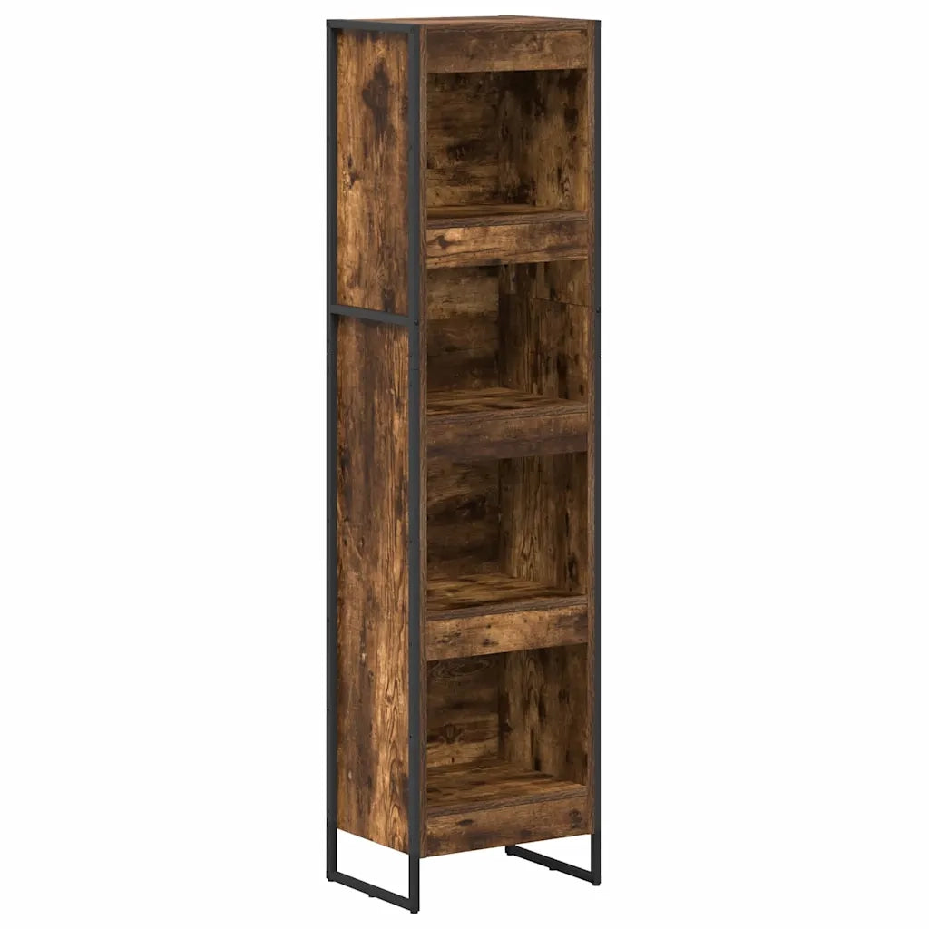 Armadio per Libri Quercia Fumosa 40 x 30 x 155 cm 886374