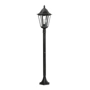 Lampione Esterno Classico Navedo Alluminio Nero 1 Luce E27