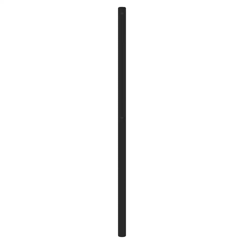 Testiera di Ricambio in Metallo Nero 140 cm 352513