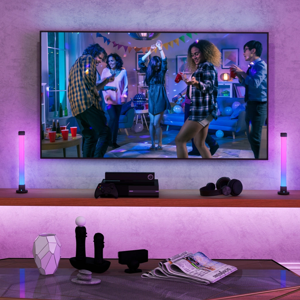 Lampada da Tavolo Smart con Controllo Bluetooth ¨C Xylo ¨C App, Sincronizzazione Musica, Bianco