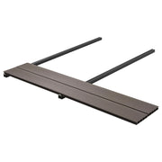 Pavimento da Deck 48 pcs Marrone Scuro WPC