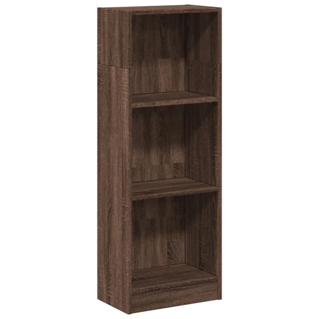 Libreria Rovere Marrone 40x24x109 cm in Truciolato 857780