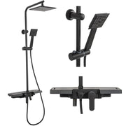 Set Doccia Rea Bravo Black
