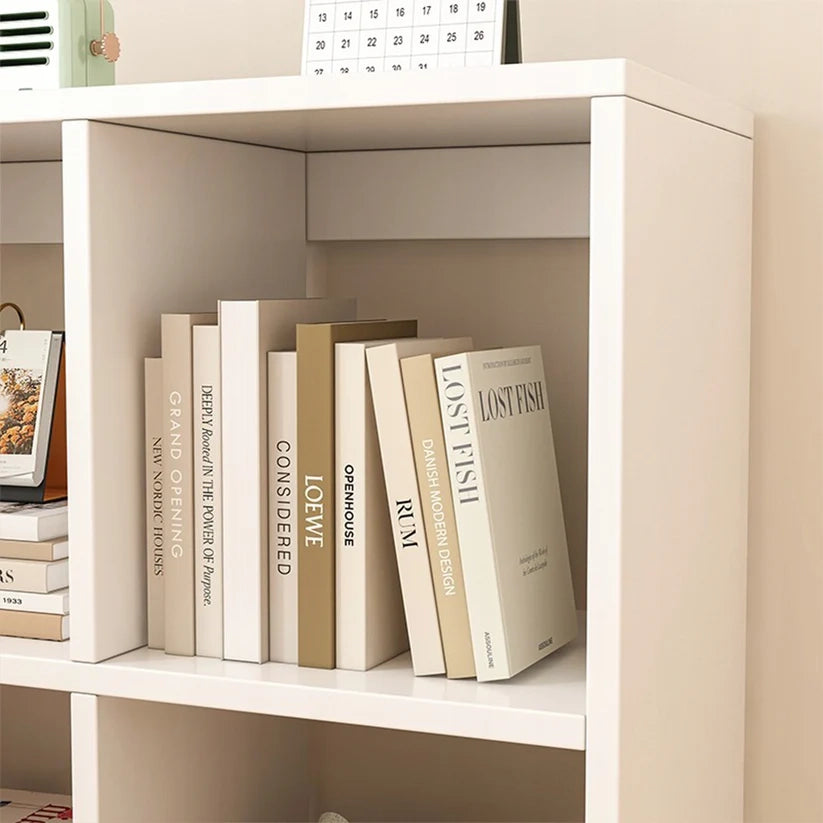 Scaffale per Libri Bianco 100x67x30 cm Ideale per Ogni Ambiente