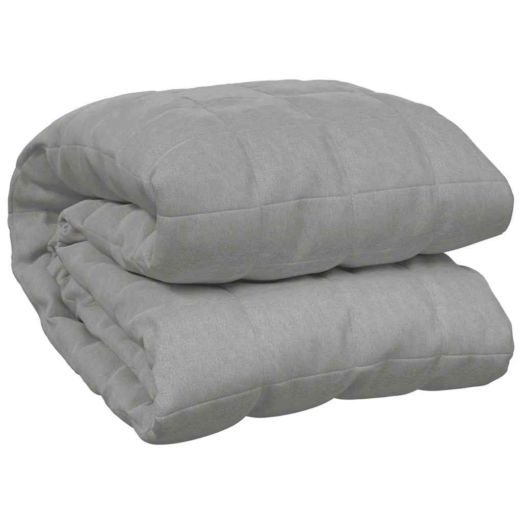 Coperta Ponderata Grigia 138x200 cm 10 kg Tessuto 350719