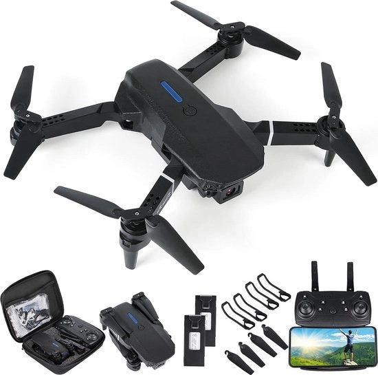 Drone RC 4K con Sensore di Gravità e Modalità di Capriola - Incluso 2 Batterie, Quadricottero RC con Start/Landing e Ritorno con un Tasto