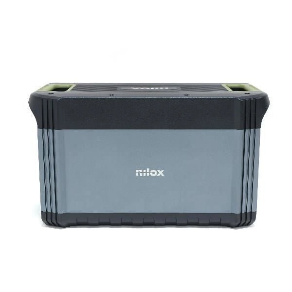 Nilox NXPS1300WV1 Power Station Portatile 1254 Wh 1300 W Batteria LiFePO4 8 Porte colore Nero