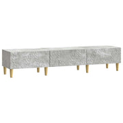 Mobile TV-Credenza per TV 147 x 34,5 x 30 cm Grigio Cemento