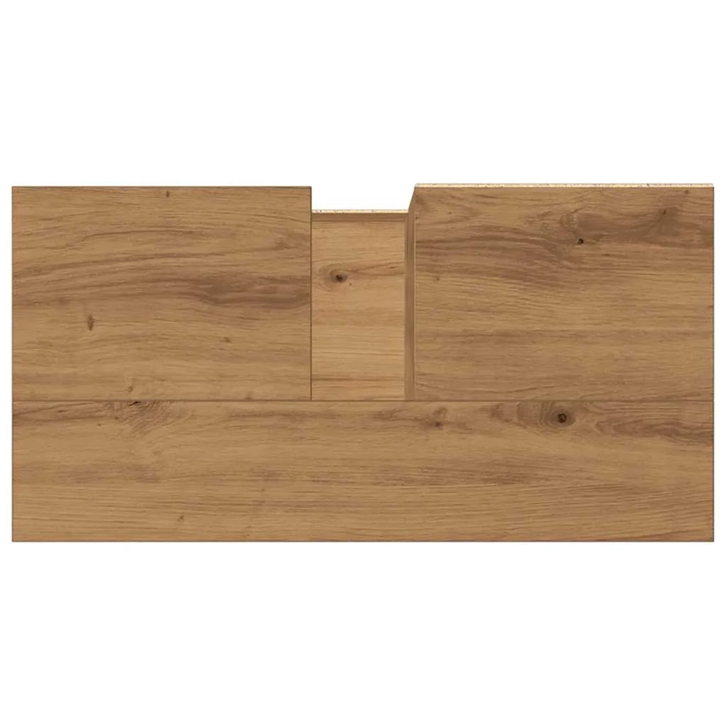 Armadietto da Bagno | Armadio da bagno Rovere Artigianale 65x33x60cm in Truciolato
