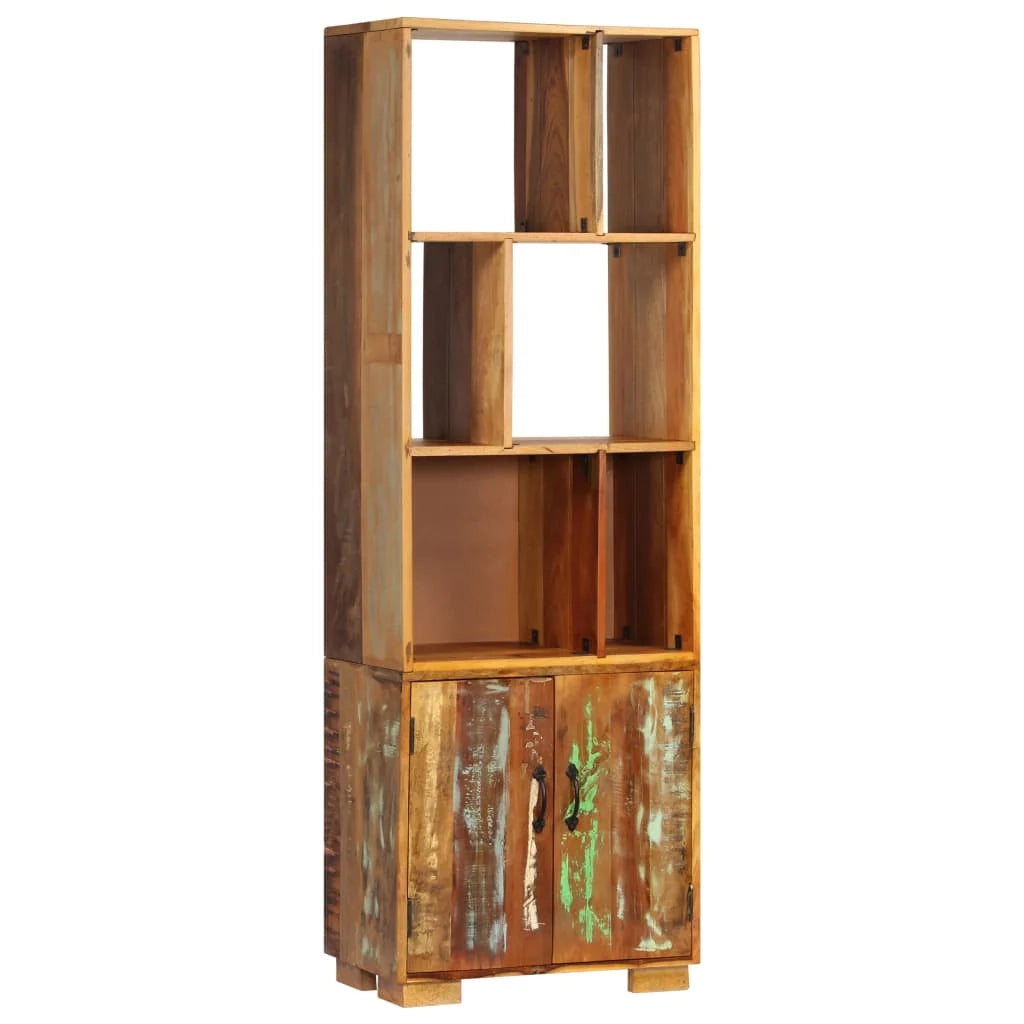 Scaffale mobile mobile di design libreria 180 cm legno massello di recupero 2702066/2