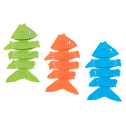 Trade Shop - Set Da 3 Pesciolini Colorati Gioco Subacqueo Da Immersione Per Bambini Dai 3+ Anni 26029 -