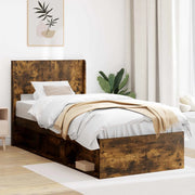 Testiera Letto Rovere Fumo PB