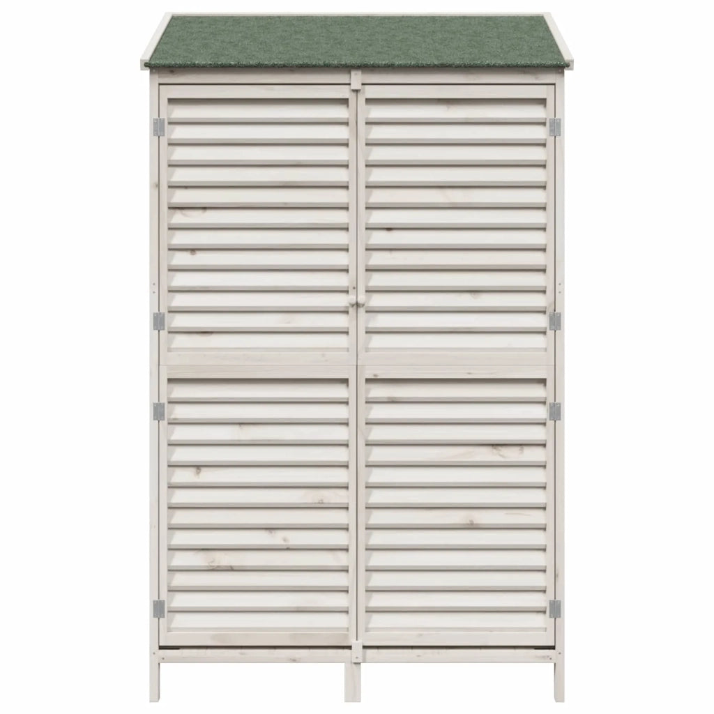 Capanno da Giardino Bianco 106 x 56 x 176,5 cm CFW2553352