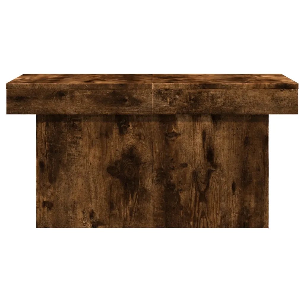 Tavolino da salotto | Tavolino da caff¨¨ | Tavolino da Soggiorno Rovere Fumo 80x55x40 cm Legno Multistrato