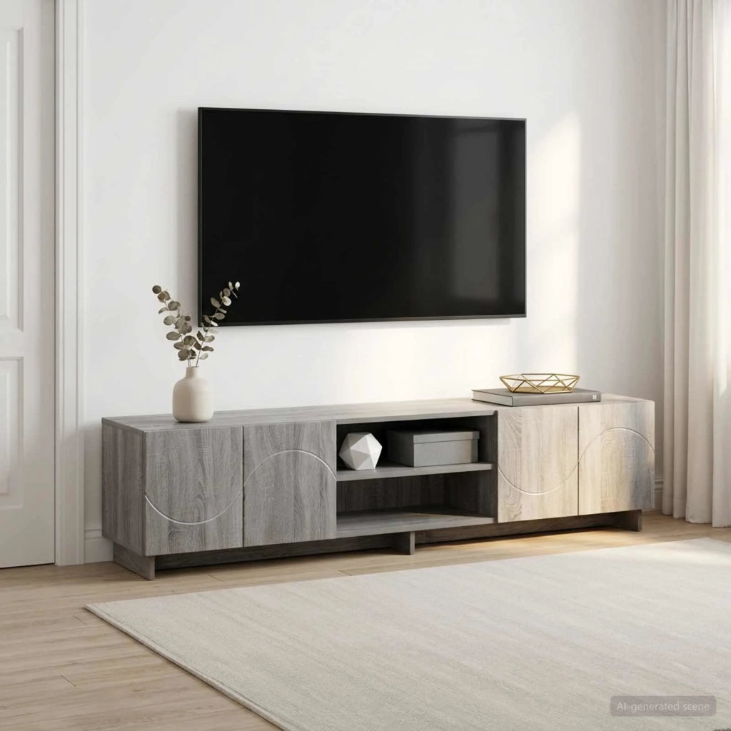 Supporto TV 179.5 x 34.5 x 40 cm Sonoma grigio 8011501