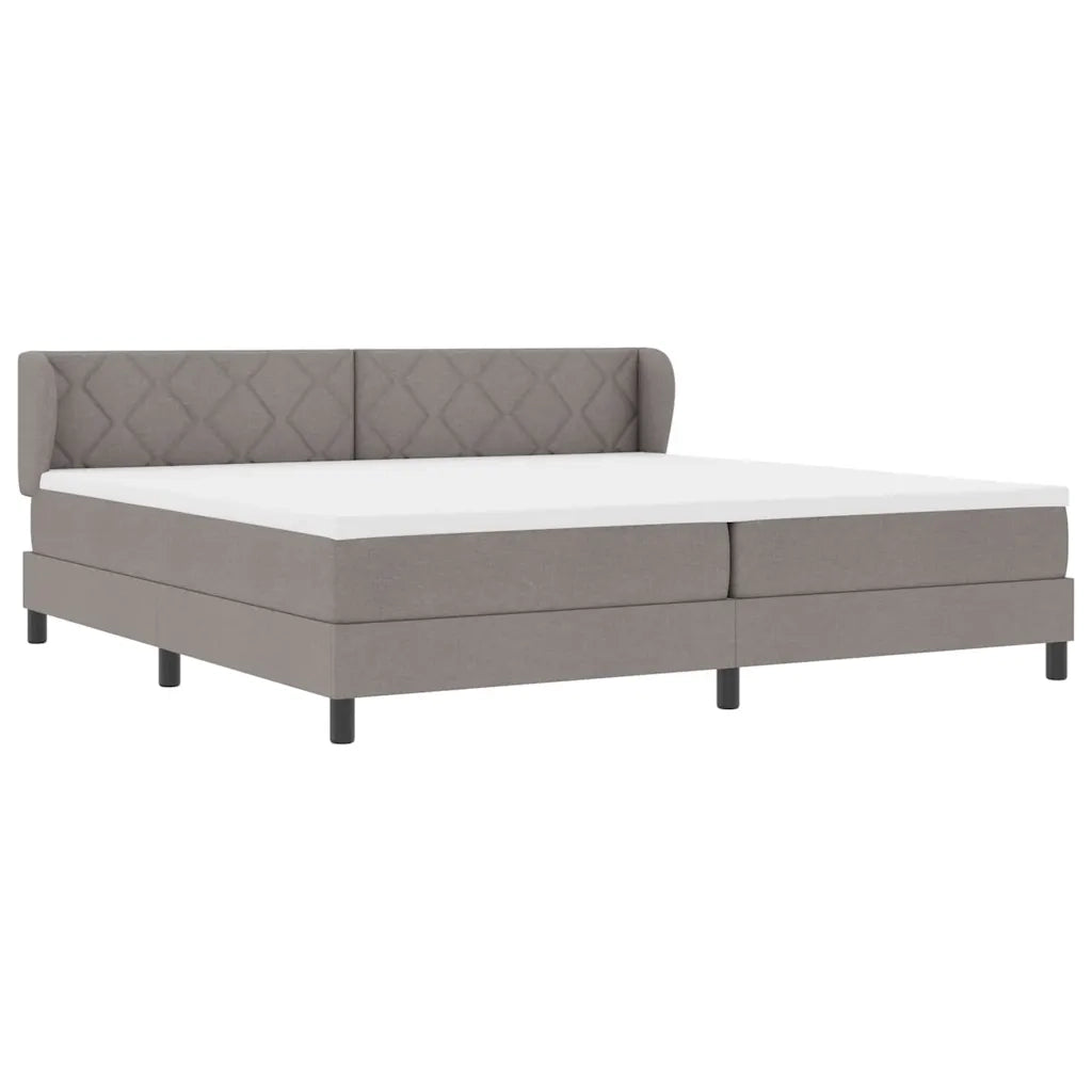 Letto a molle con materasso Talpa 200 x 200 cm Tessuto 3340112