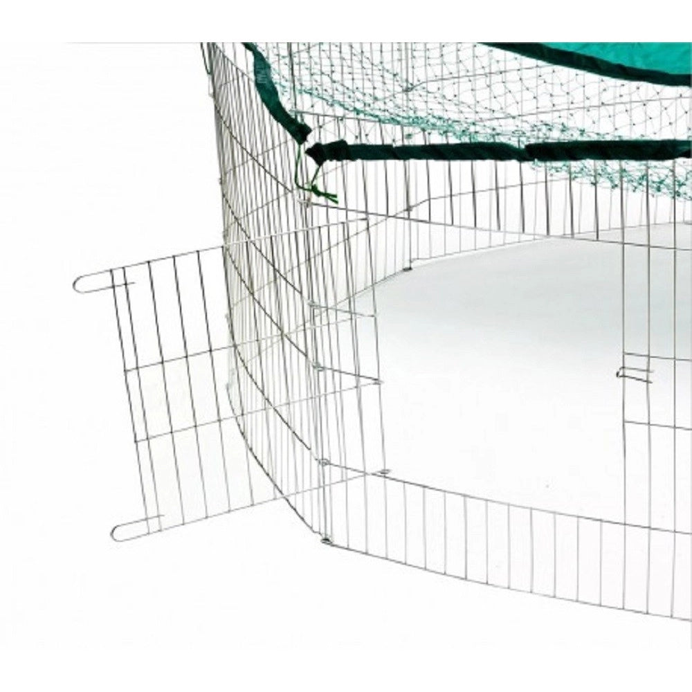 Trade Shop - Recinto Ottagonale Da Esterno Per Animali Piccola Taglia Con Parasole -