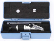Rifratometro 4-in-1 con Etanolo Glicol e Propileno Glicol - Punto Congelamento Liquido di Raffreddamento - Acqua di Antigelo - Accu AdBlue Liquido di Scarico Diesel