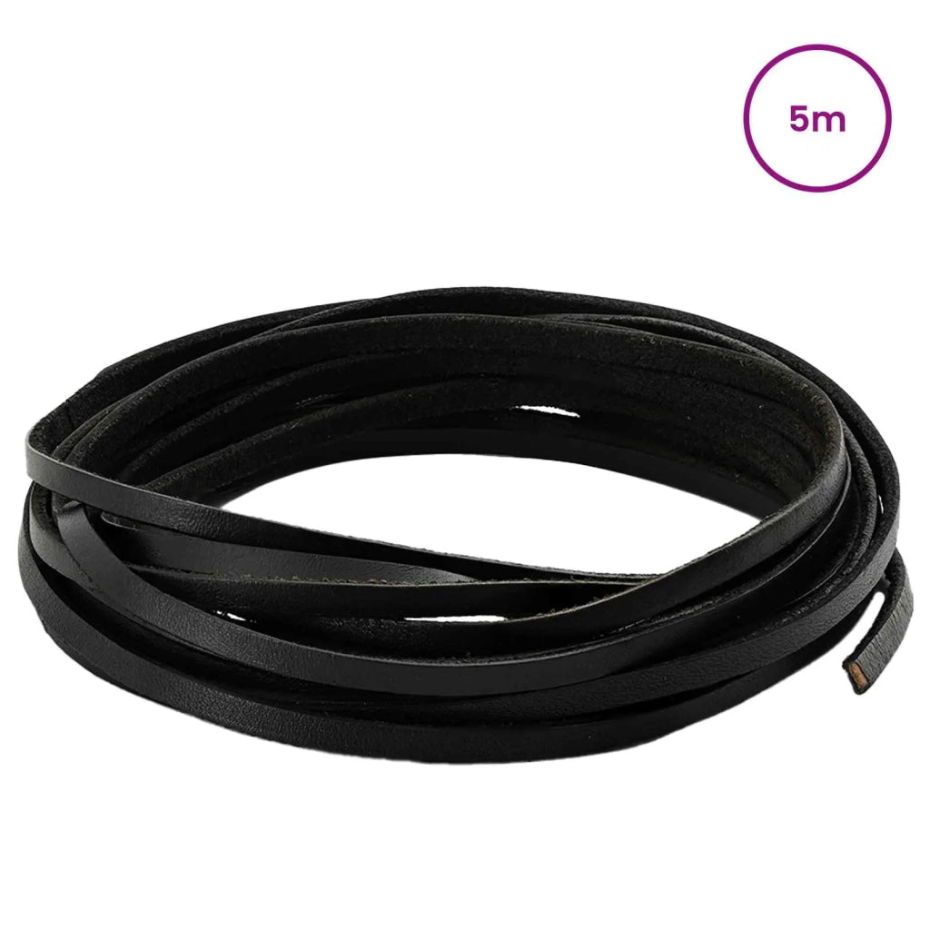 Cinturino in pelle Nero 500 x 0,4 cm Pelle 42034131