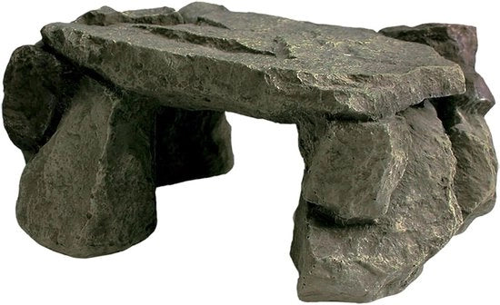 Terrario con rocce decorative per terrario - Aspetto naturale - [2 pezzi]