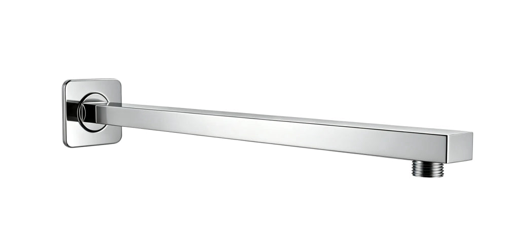 Braccio Doccia Quadrato Rea Js-9022 40cm Chrome