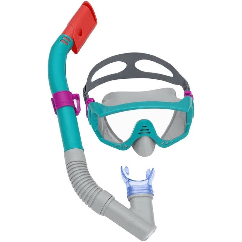 Trade Shop - Set Snorkeling Spark Wave Subacqueo Maschera Boccaglio 14+ Anni Assortito 24068 -