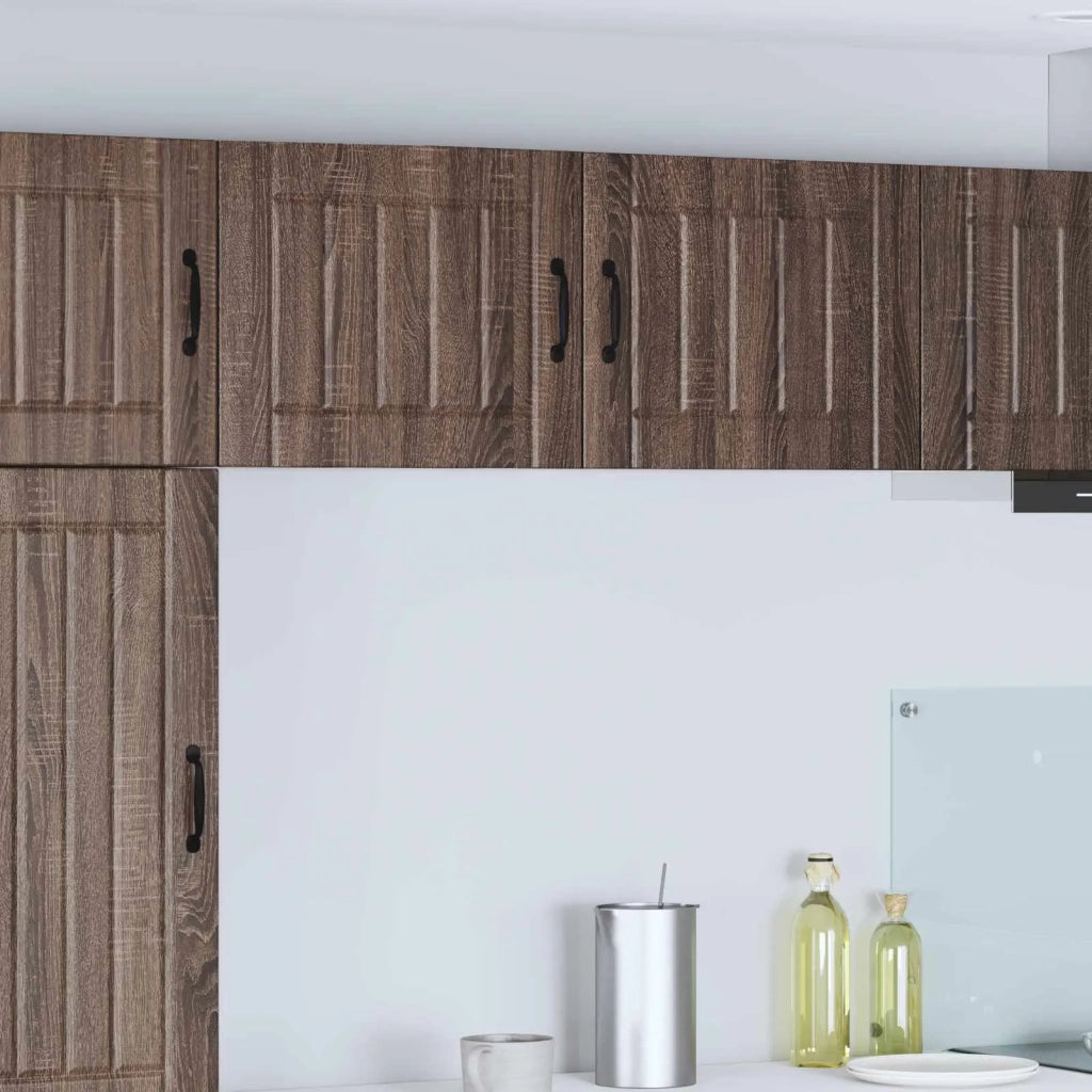 Armadietto a muro LUCCA 2 pcs Rovere Marrone 50 x 31 x 40 cm