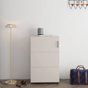 Mobile Portascarpe Porvoo, Scarpiera 6 Ripiani, 68x33x113h cm Bianco Crema
