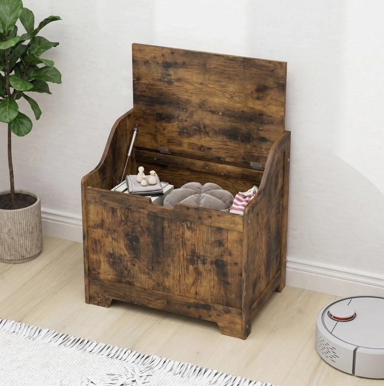 TRUHE Contenitore 56,5x38x56 cm MDF Rustico