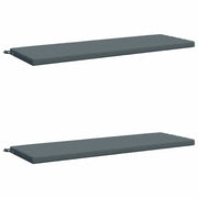 Cuscini per Panchina a 2 Pezzi SOEST 2 pz 100% Poliestere Blu 949381