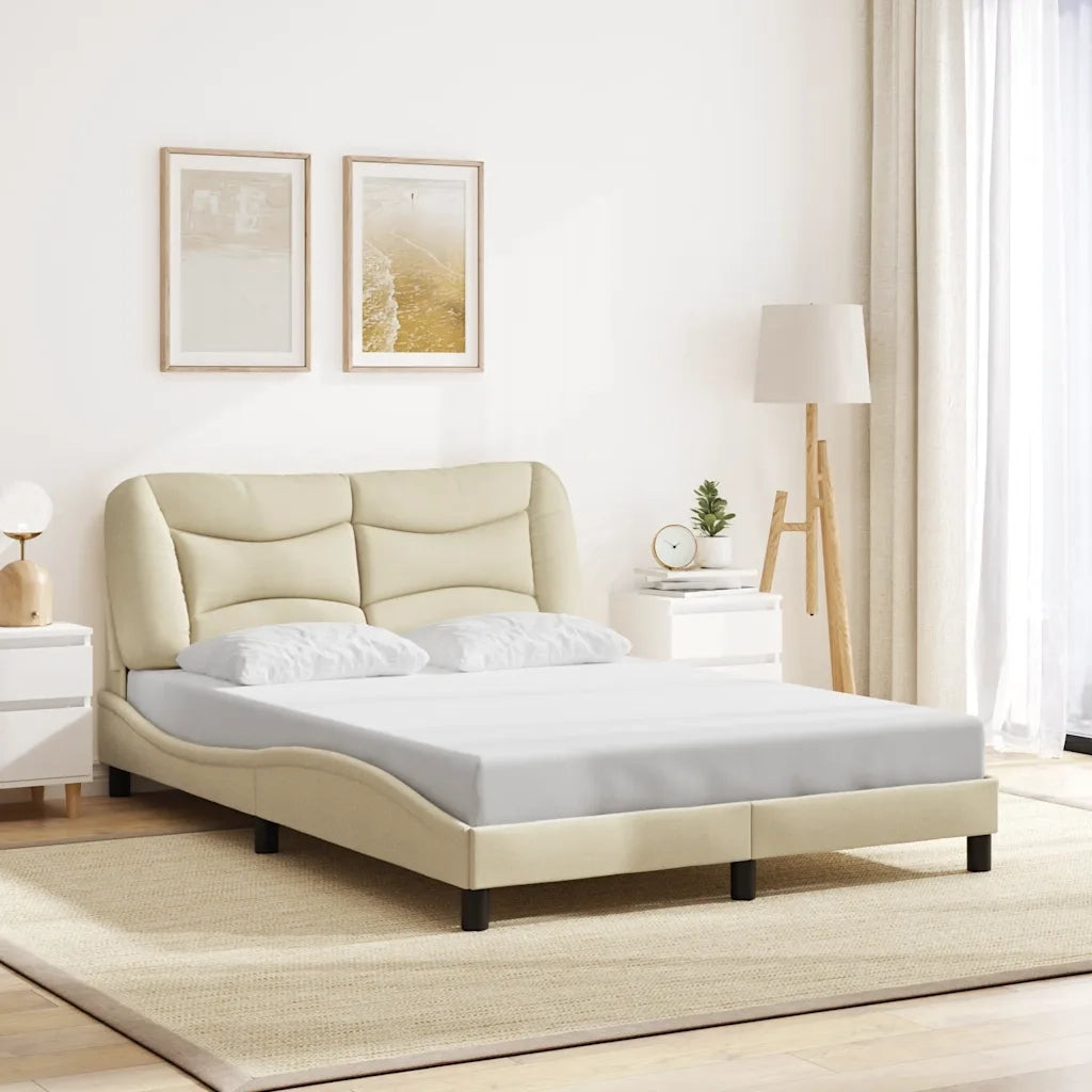 Giroletto con Testiera Crema 140x190 cm in Tessutocod mxl 90662