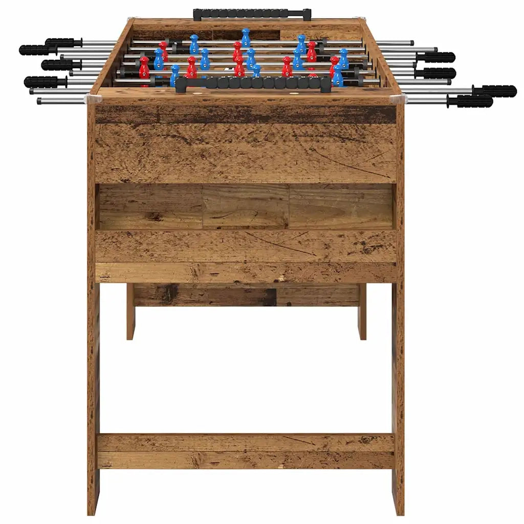 Tavolo da Foosball Legno vecchio 125 x 60,5 x 80 cm CFW3325194