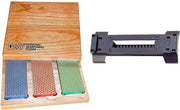 Serie di 3 Sfere di Smerillamento in Legno di Duramen, 15,2 cm / 6 pollici, Set di 3 Sfere in 3 Grani, W6EFC & B8250 DuoBase