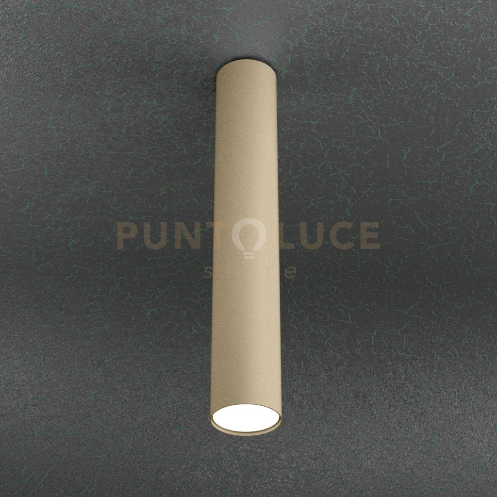 CLOUD PLAFONIERA TUBO H.50 1 LUCE SABBIA 1128-PL50-SA