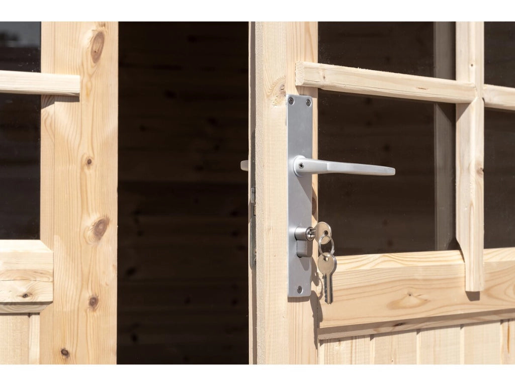Casetta da giardino in legno 9,4 m² "Lys" - 320 x 298 x 225 cm - 28 mm
